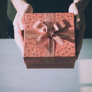 birthday, gift, box